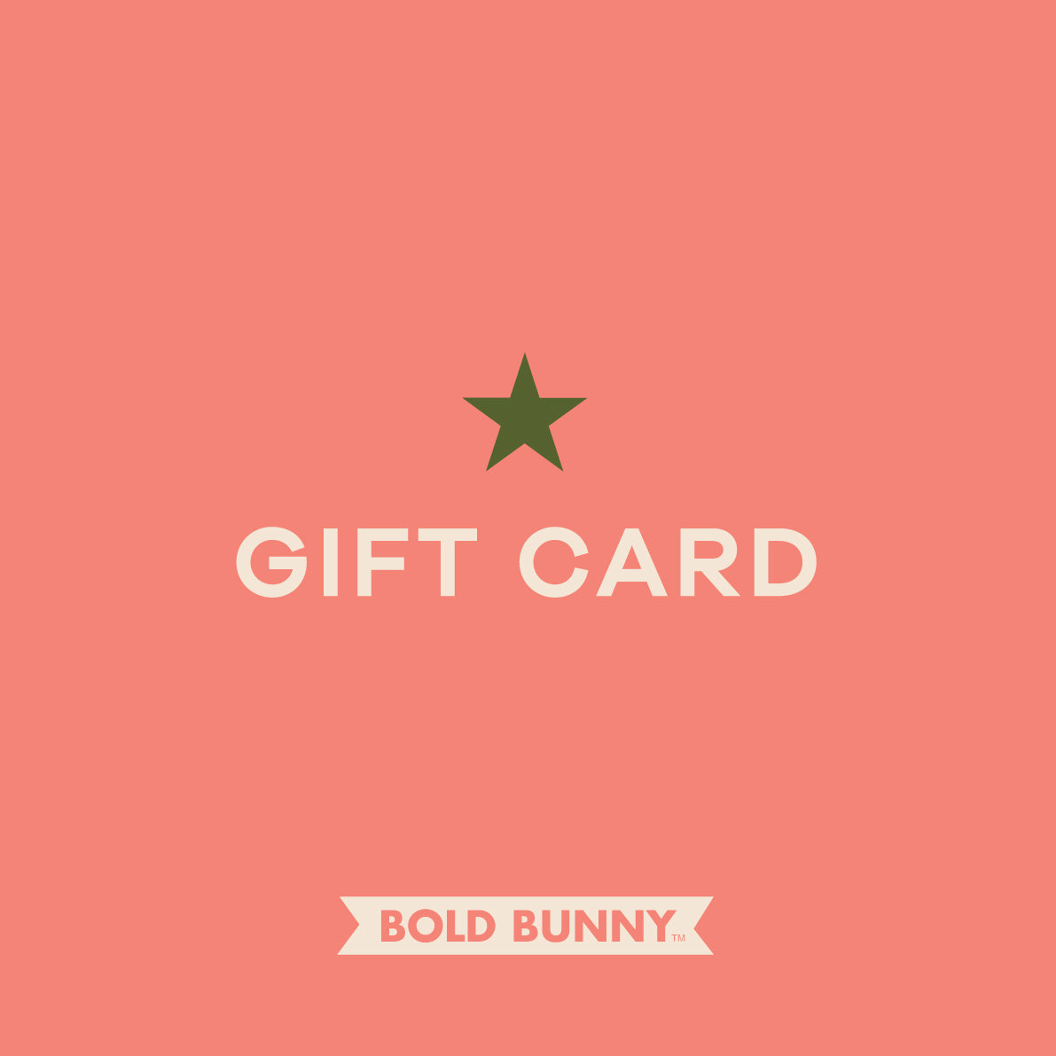 BOLD BUNNY Gift Card