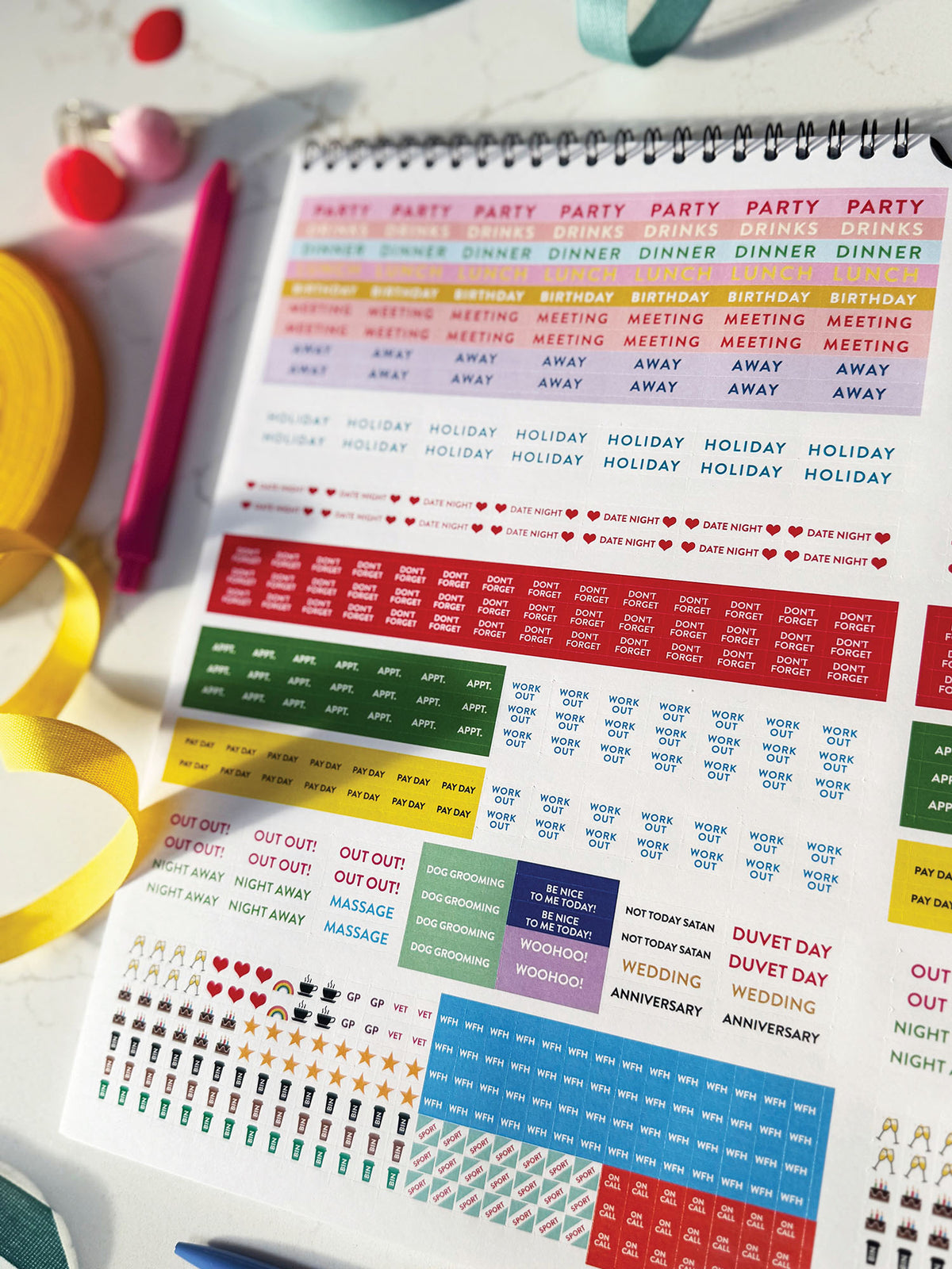 2026 Forget-Me-Not Calendar GROWN UP EDITION