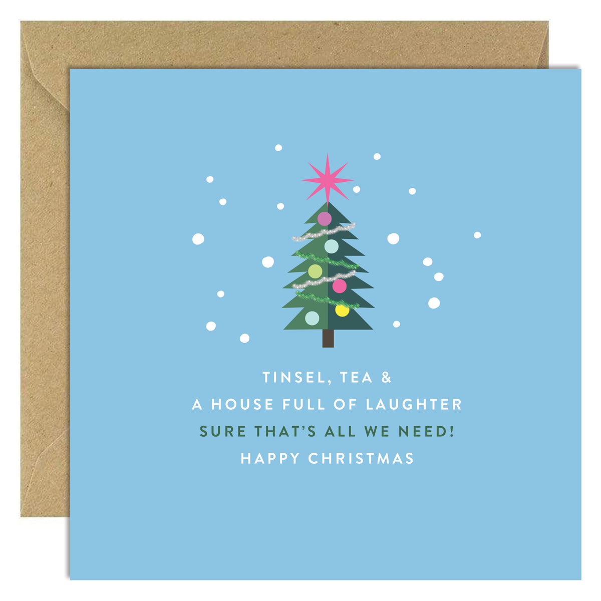 Happy Christmas Tea &amp; Tinsel