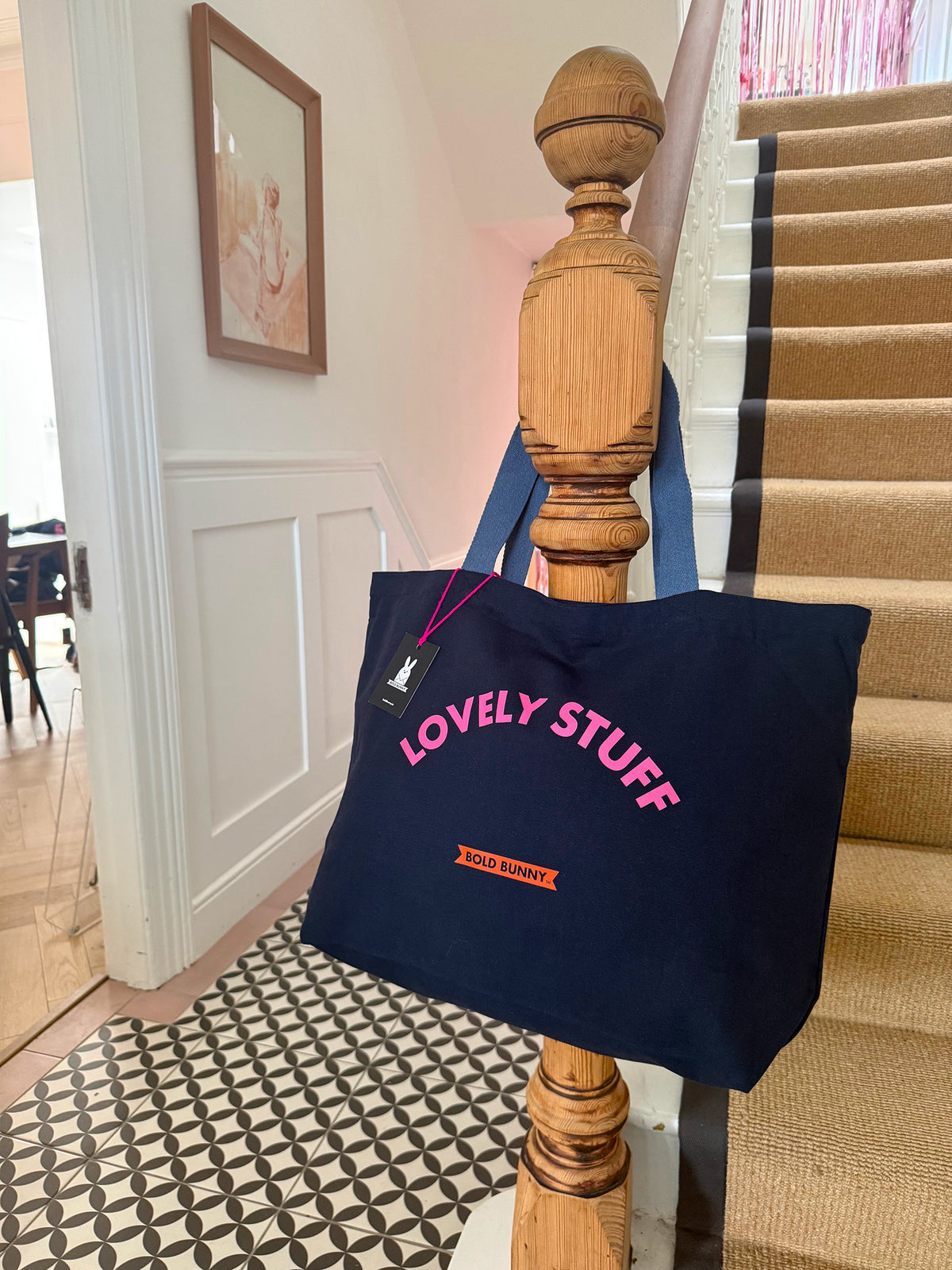 Lovely Stuff Large Tote Bag