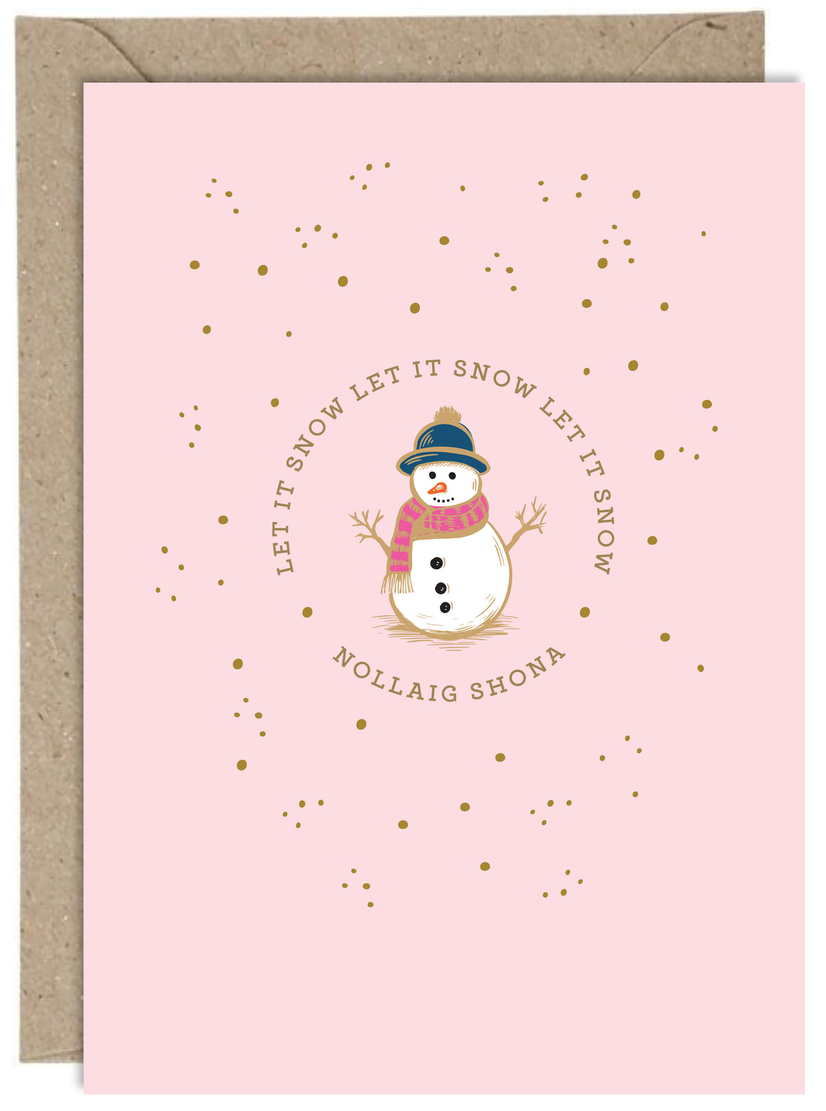 Let It Snow Snowman