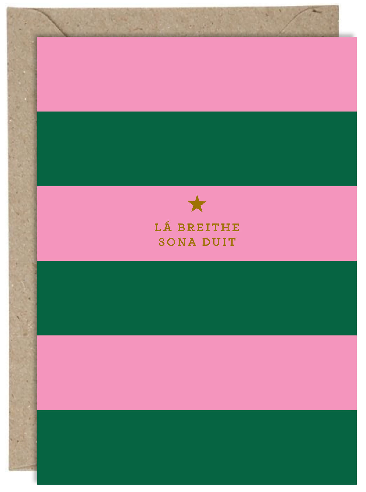 Lá Breithe Sona Duit Stripes