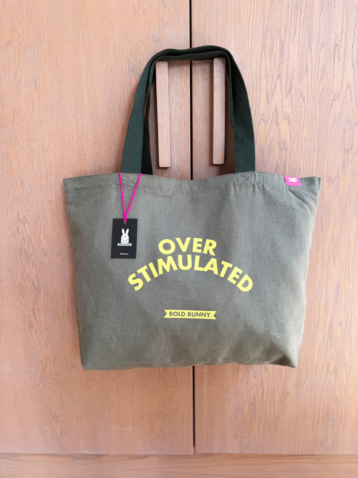 Overstimulated Large Tote Bag