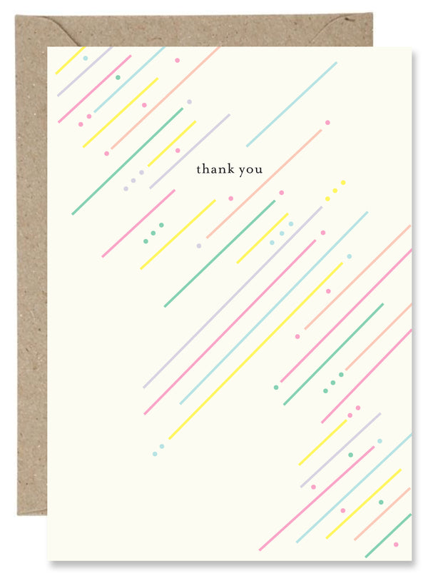 Thank You Pastel - BOLD BUNNY
