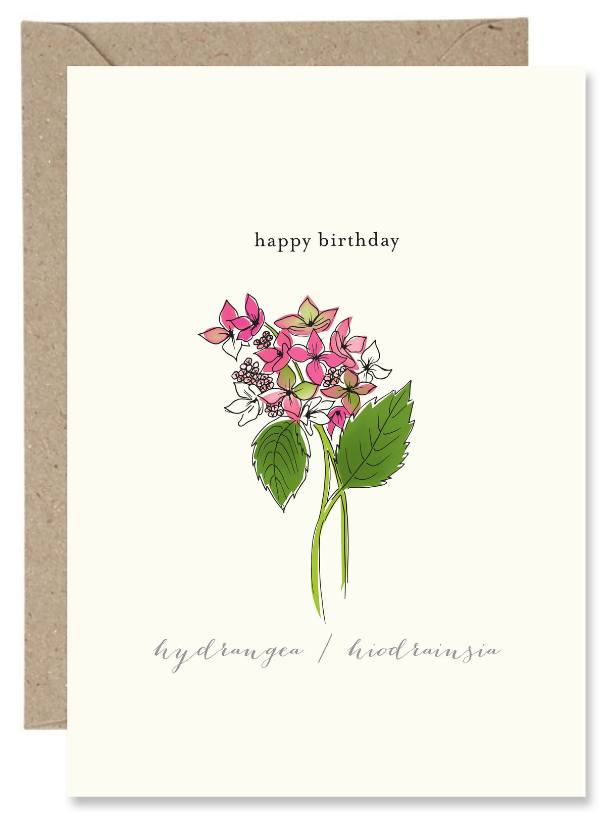 Happy Birthday Hydrangea