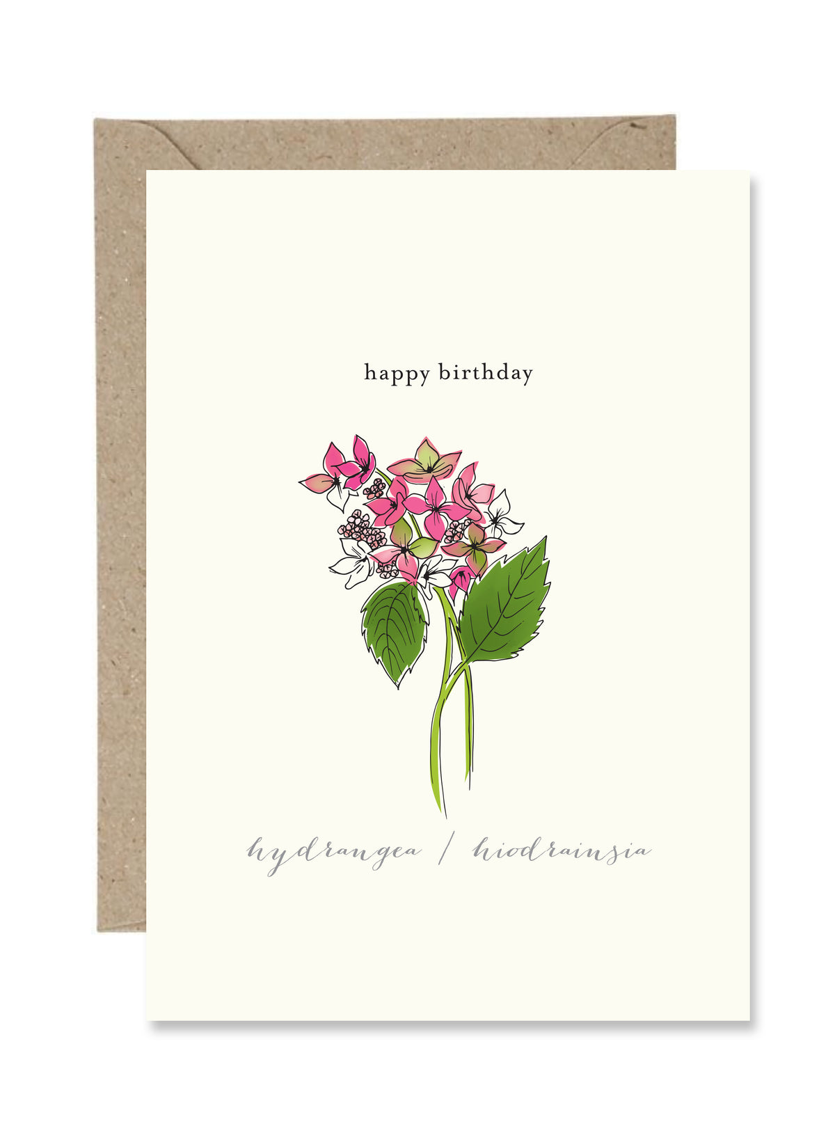 Happy Birthday Hydrangea