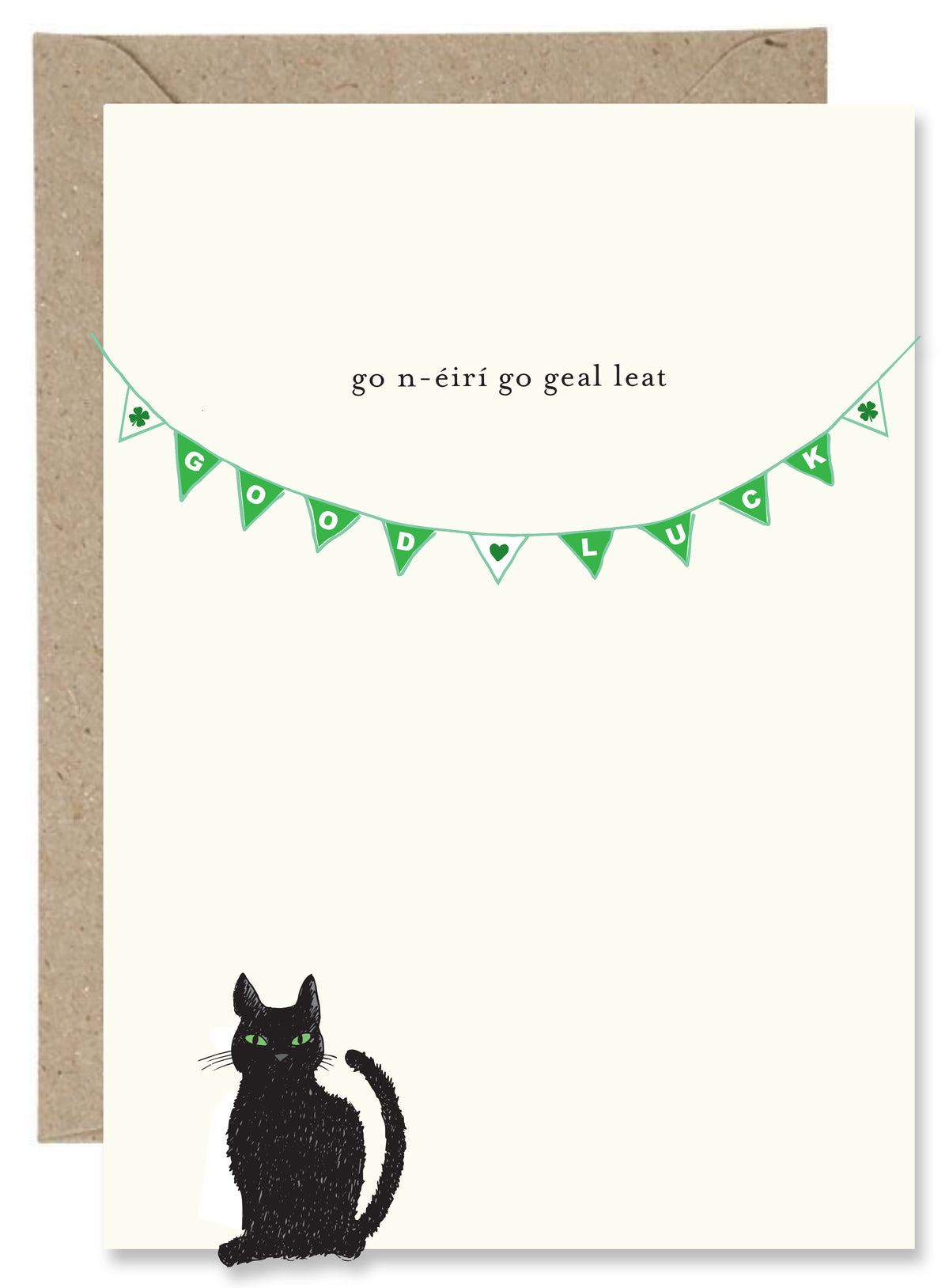 Irish Good Luck Cat