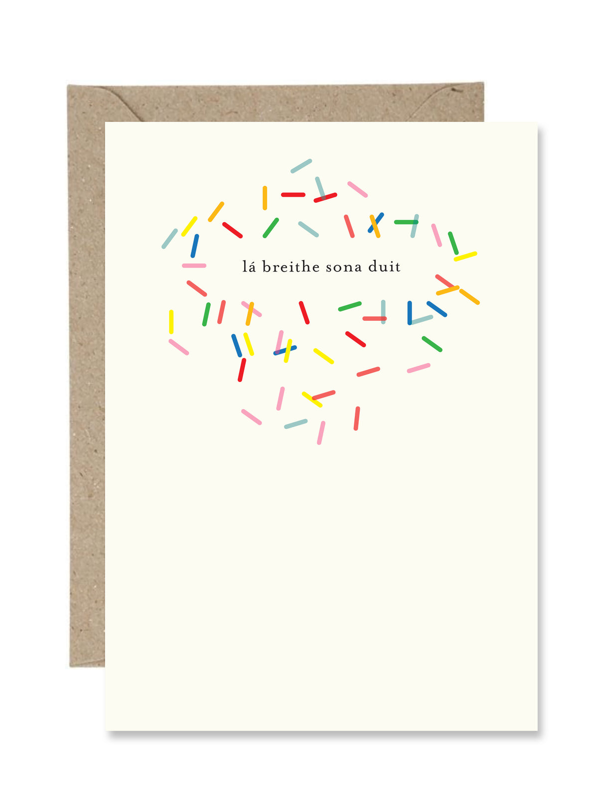 Lá Breithe Sona Duit Sprinkles